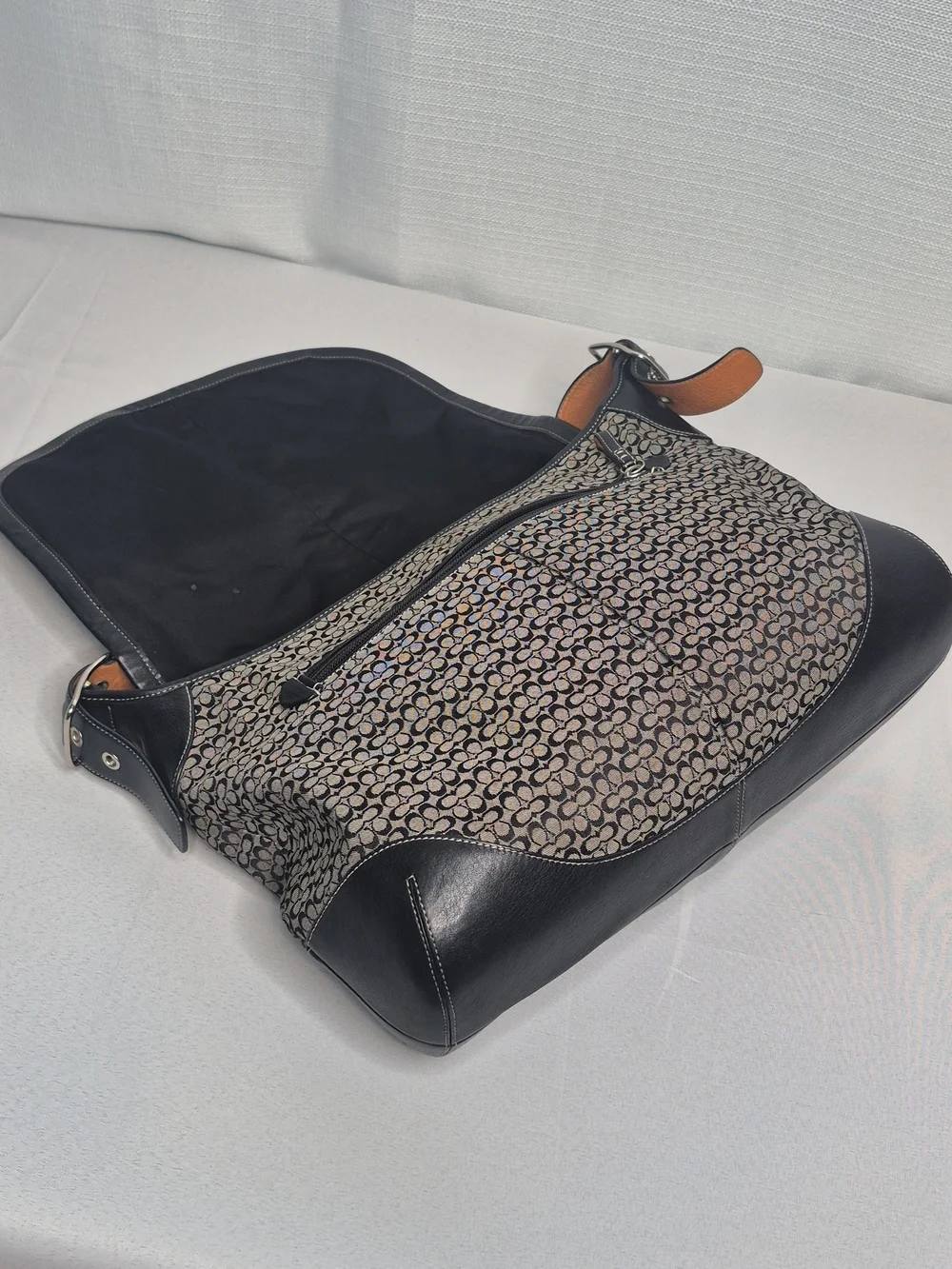 Coach black gray